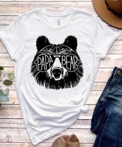 Papa Bear Sunglass Papa Bear Shirt Dad Shirt Fathers Day T Shirt Husband Present Family Shirt Matching Shirts Fathers Day Gift riracha 3