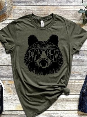 Papa Bear Sunglass Papa Bear Shirt Dad Shirt Fathers Day T Shirt Husband Present Family Shirt Matching Shirts Fathers Day Gift riracha 6