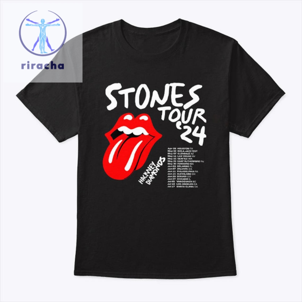 The Rolling Stones Hackney Diamonds Tour 2024 Shirt The Tortured Poets Department Merch Unique