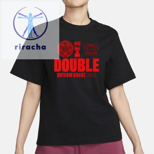 Xabi Alonso Leverkusen Double Unterm Krez 2024 T Shirt Unique riracha 1