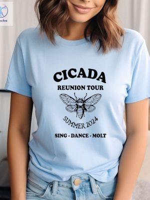 The Cicadas Reunion Tour Shirt Cicada 2024 Cicada Shirt Cicadas Invasion Summer Scream 2024 Gift For Nature Lovers Unique riracha 4