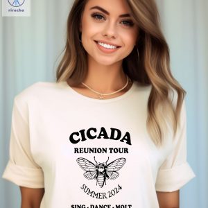 The Cicadas Reunion Tour Shirt Cicada 2024 Cicada Shirt Cicadas Invasion Summer Scream 2024 Gift For Nature Lovers Unique riracha 5
