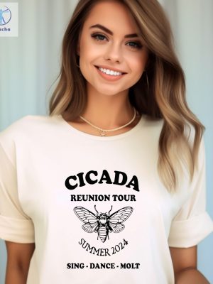 The Cicadas Reunion Tour Shirt Cicada 2024 Cicada Shirt Cicadas Invasion Summer Scream 2024 Gift For Nature Lovers Unique riracha 5