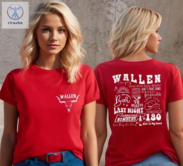 Vintage Wallen Country Music Sweatshirt Vintage Concert Sweatshirt Western Tour Hoodie Cowboy Vintage Wallen Shirt Trendy Cowgirl Unique riracha 2