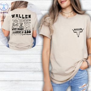 Vintage Wallen Country Music Sweatshirt Vintage Concert Sweatshirt Western Tour Hoodie Cowboy Vintage Wallen Shirt Trendy Cowgirl Unique riracha 3