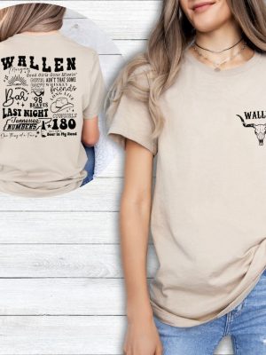 Vintage Wallen Country Music Sweatshirt Vintage Concert Sweatshirt Western Tour Hoodie Cowboy Vintage Wallen Shirt Trendy Cowgirl Unique riracha 3