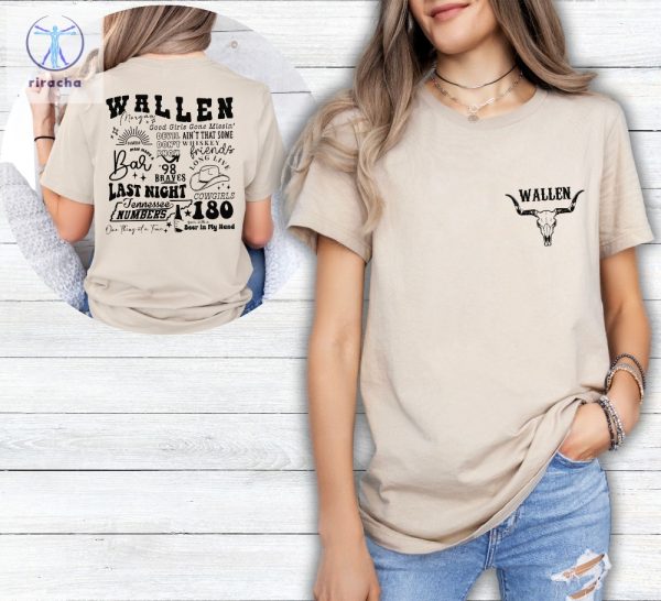 Vintage Wallen Country Music Sweatshirt Vintage Concert Sweatshirt Western Tour Hoodie Cowboy Vintage Wallen Shirt Trendy Cowgirl Unique riracha 3
