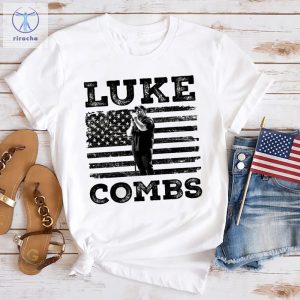 Luke Combs Usa Flag T Shirt Luke Combs Graphic Tee 2024 Tour Luke Combs Shirt Luke Combs Concert Unique riracha 2