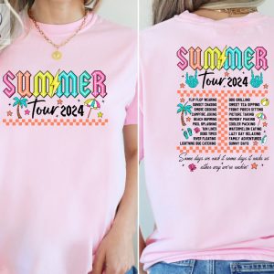 Retro Summer Tour Shirt Summer Vibes Shirt Beach Shirt Hello Summer Shirt Summer Vacation Shirt Trendy Summer Shirt Unique riracha 2