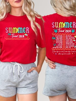 Retro Summer Tour Shirt Summer Vibes Shirt Beach Shirt Hello Summer Shirt Summer Vacation Shirt Trendy Summer Shirt Unique riracha 3