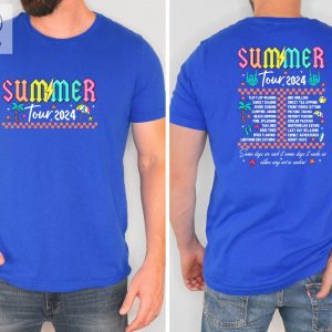 Retro Summer Tour Shirt Summer Vibes Shirt Beach Shirt Hello Summer Shirt Summer Vacation Shirt Trendy Summer Shirt Unique riracha 5