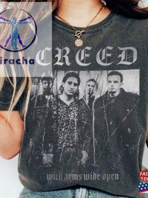 Vintage Creed Band Shirt Creed Band Tour Shirt Graphic Vintage Sweatshirt 2024 Music Concert Tee Y2k Band Shirt Unique riracha 2