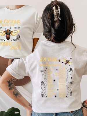 Cicadas Tour Summer 2024 Tshirt Cicada Invasion Tshirt Cicada Concert Shirt Insect Lover Gift Cicadas Comeback Tee Unique riracha 3