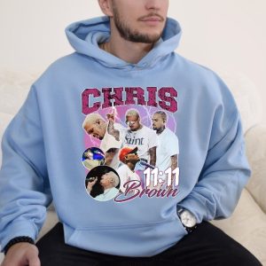 Vintage Style Chris Brown T Shirt Sweatshirt Hoodie Chris Brown Tshirt Retro 90S Sweater Messed Up Chris Brown Clothing Line Unique riracha 3