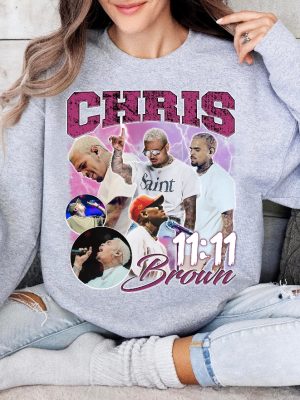 Vintage Style Chris Brown T Shirt Sweatshirt Hoodie Chris Brown Tshirt Retro 90S Sweater Messed Up Chris Brown Clothing Line Unique riracha 4