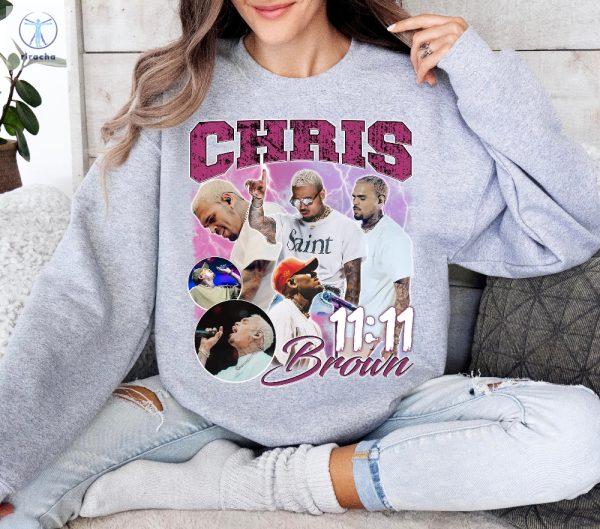 Vintage Style Chris Brown T Shirt Sweatshirt Hoodie Chris Brown Tshirt Retro 90S Sweater Messed Up Chris Brown Clothing Line Unique riracha 4