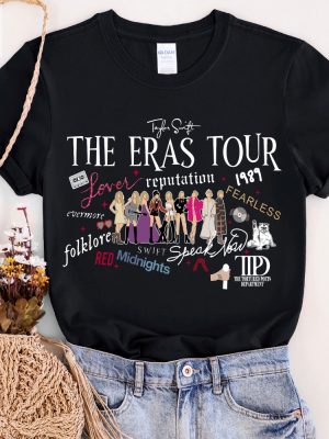 The Eras Tour Shirt Ttpd Tshirt For Music Lovers Tee Gifts For Music Lovers Folk Music Hoodie Taylor Swift Net Worth Unique riracha 4