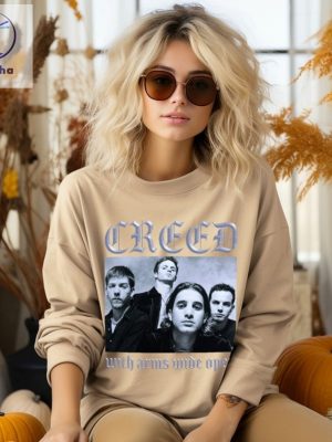 Vintage Creed Band Shirt Creed Band Tour Shirt Graphic Vintage Sweatshirt 2024 Music Concert Tee Y2k Band Shirt Unique riracha 2 1