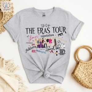 The Eras Tour Shirt For Music Lovers Tee Gifts For Music Lovers Folk Music Hoodie Country Music Hoodie Unique riracha 2