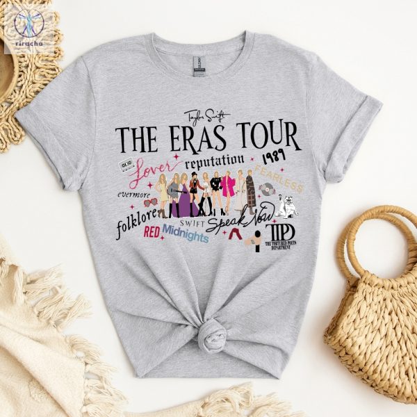 The Eras Tour Shirt For Music Lovers Tee Gifts For Music Lovers Folk Music Hoodie Country Music Hoodie Unique riracha 2