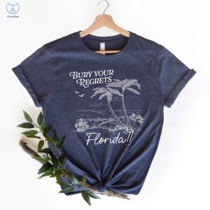 Bury Your Regrets Florida Shirt Summer Retro Shirt New Album Shirt The Tortured Poets Department Shirt Ttpd Shirt Unique riracha 3
