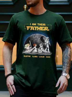 Personalized I Am Their Father Shirt For Dad Custom Fathers Day Shirt With Kid Names Husband Grandpa Gift Unique riracha 2