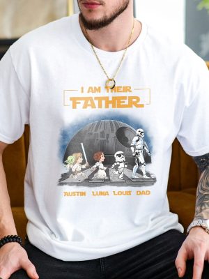 Personalized I Am Their Father Shirt For Dad Custom Fathers Day Shirt With Kid Names Husband Grandpa Gift Unique riracha 3