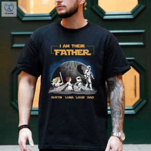 Personalized I Am Their Father Shirt For Dad Custom Fathers Day Shirt With Kid Names Husband Grandpa Gift Unique riracha 5