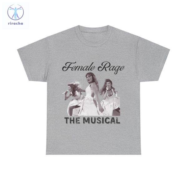 Eras Tour Shirt Female Rage The Musical Tshirt Ttpd Tortured Poets Department Vintage Tee Swiftie Gift Paris Music Fan Oversized Unique riracha 3