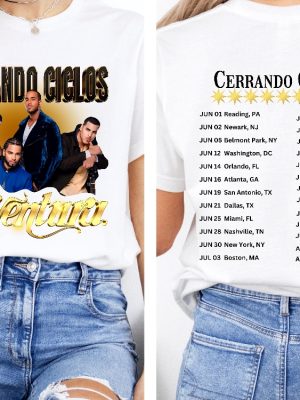 Two Sided Aventura Tour Shirt Aventura Bachata Graphic Shirt Aventura Concert Group Shirt Romeo Santos Shirt Unique riracha 2