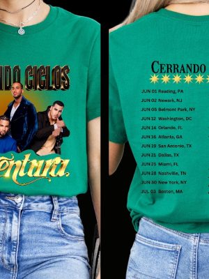 Two Sided Aventura Tour Shirt Aventura Bachata Graphic Shirt Aventura Concert Group Shirt Romeo Santos Shirt Unique riracha 5