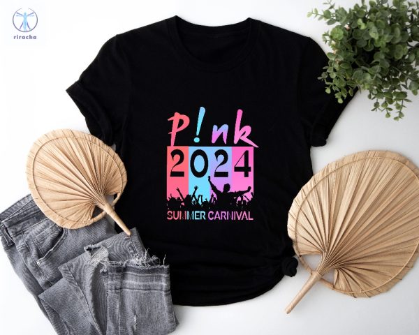 Summer Carnival Pink Singer 2024 Shirt Pink Songs Pink Concert T Shirts Pink Friday 2 World Tour Setlist Pink Tour 2025 Deutschland Unique riracha 1