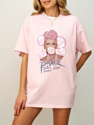 Pink Singer Summer Carnival 2024 Shirt Pink Songs Pink Concert T Shirts Pink Friday 2 World Tour Setlist Pink Tour 2025 Deutschland Unique riracha 6