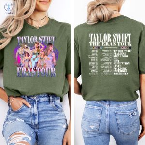 Taylor Swift The Eras Tour T Shirt The Eras Tour Shirt Taylor Swift Merch Concert T Shirt Taylor Swift Eras Tour T Shirt Unique riracha 2
