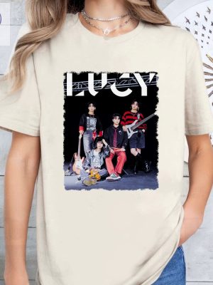 Retro Lucy Shirt Lucy Boy Band Shirt Lucy Fan Shirt Lucy 1St World Tour Written By Flower Shirt Hoodie Sweatshirt Unique riracha 2