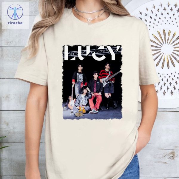 Retro Lucy Shirt Lucy Boy Band Shirt Lucy Fan Shirt Lucy 1St World Tour Written By Flower Shirt Hoodie Sweatshirt Unique riracha 2