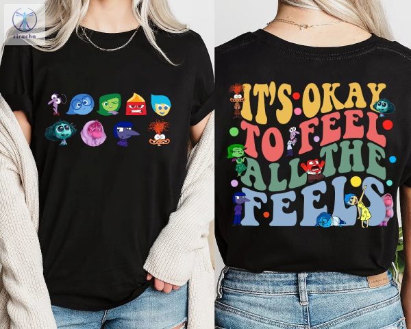 Its Okay To Feel All The Feels Shirt Teacher Shirt Inclusion Shirt Speech Therapy Shirt Para Shirt Unique riracha 1