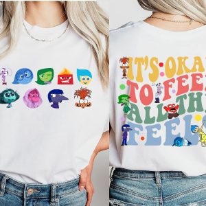 Its Okay To Feel All The Feels Shirt Teacher Shirt Inclusion Shirt Speech Therapy Shirt Para Shirt Unique riracha 3
