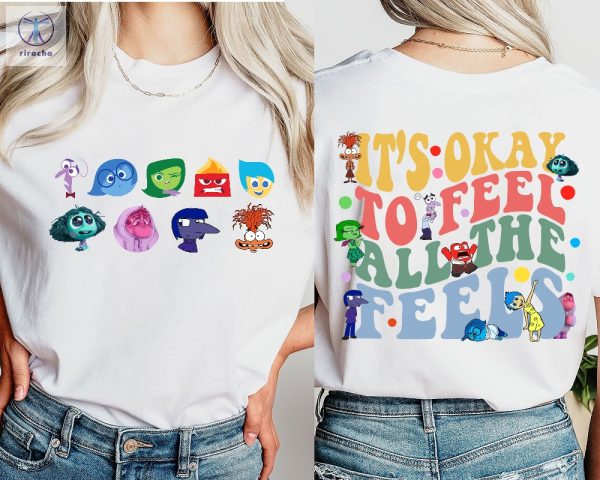 Its Okay To Feel All The Feels Shirt Teacher Shirt Inclusion Shirt Speech Therapy Shirt Para Shirt Unique riracha 3