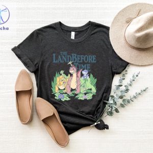 The Land Before Time Shirt Pastel Dinosaur Friends T Shirt Land Before Time Party Sweatshirt Dinomite Journey Tee Unique riracha 3