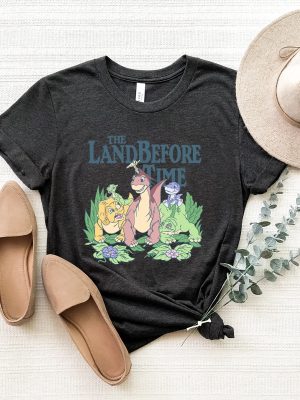 The Land Before Time Shirt Pastel Dinosaur Friends T Shirt Land Before Time Party Sweatshirt Dinomite Journey Tee Unique riracha 3