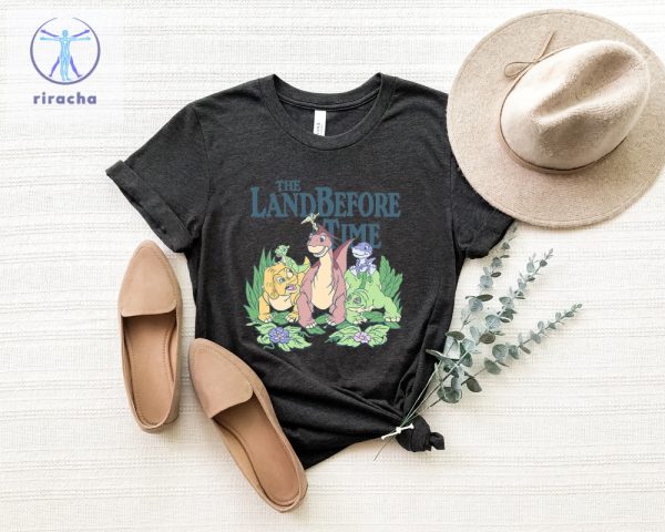 The Land Before Time Shirt Pastel Dinosaur Friends T Shirt Land Before Time Party Sweatshirt Dinomite Journey Tee Unique riracha 3