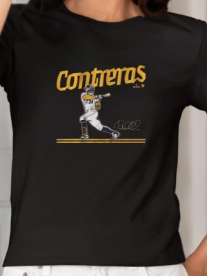 William Contreras Slugger Swing Signature Shirts Unique William Contreras Slugger Swing Signature Hoodie riracha 2