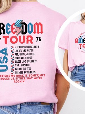 America Tour Shirt Memorial Day Tee Freedom Tour Shirt Hoodie Sweatshirt Unique riracha 3