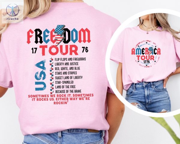 America Tour Shirt Memorial Day Tee Freedom Tour Shirt Hoodie Sweatshirt Unique riracha 3