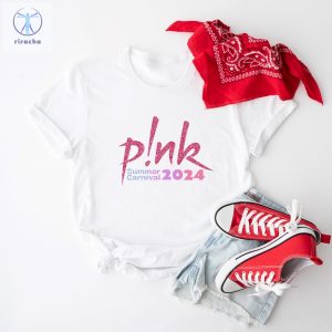 P Nk Summer Carnival 2024 Shirt Hoodie Sweatshirt Pink Summer Carnival 2024 Setlist Shirt Unique riracha 2