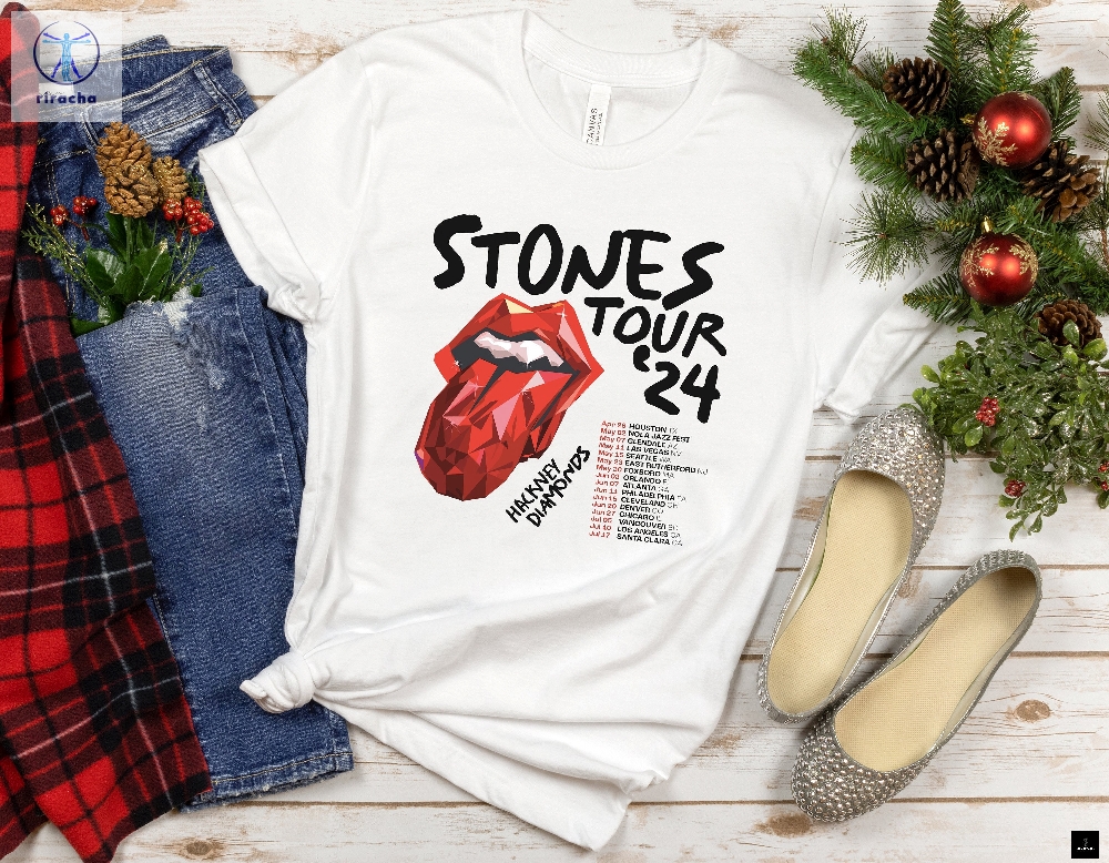 The Rolling Stones Hackney Diamonds Tour Setlist Shirt The Rolling Stones Hackney Diamonds Tour 2024 Shirt Unique