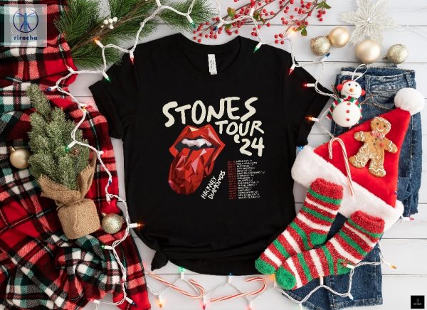 The Rolling Stones Hackney Diamonds Tour Setlist Shirt The Rolling Stones Hackney Diamonds Tour 2024 Shirt Unique riracha 2