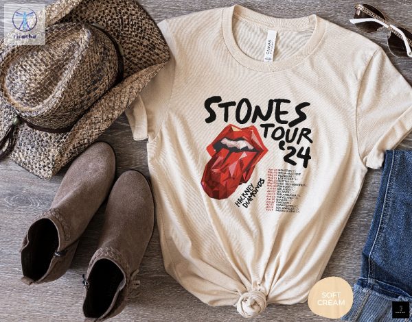 The Rolling Stones Hackney Diamonds Tour Setlist Shirt The Rolling Stones Hackney Diamonds Tour 2024 Shirt Unique riracha 3
