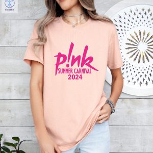 P Nk Summer Carnival 2024 Trustfall Album Tee Pink Singer Tour Music Festival Shirt Pink Summer Carnival 2024 Setlist Unique riracha 3
